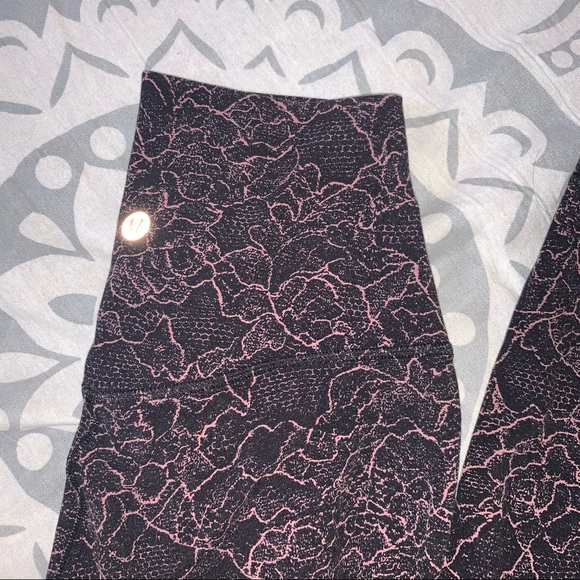 Lululemon Align Legging 28” Lacescape Spanish Rose - Picture 7 of 8